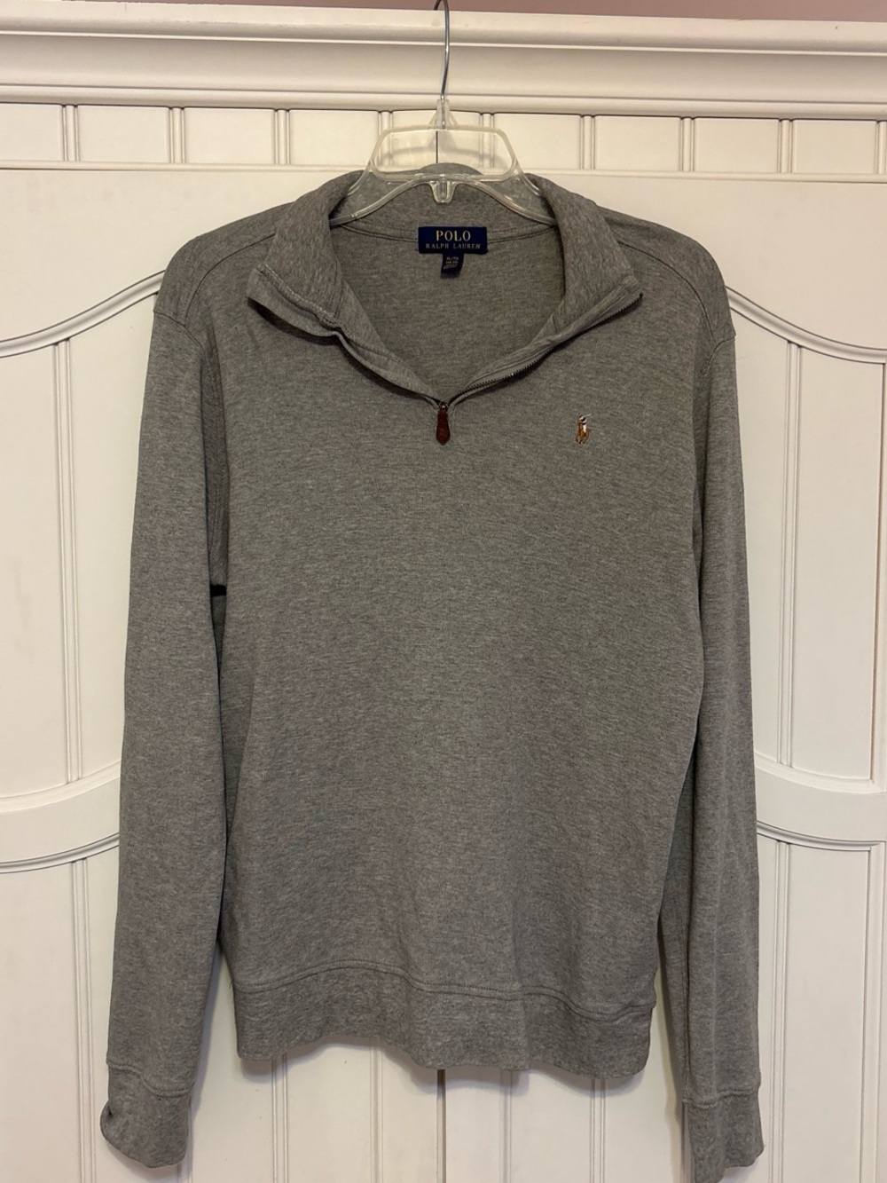 Polo by Ralph Lauren Gray Quarter Zip